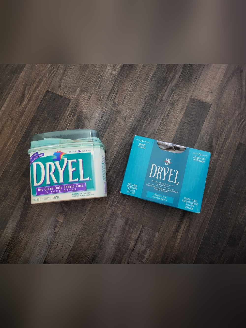 Rye Dryel Fabric Care Kit in Teal and White